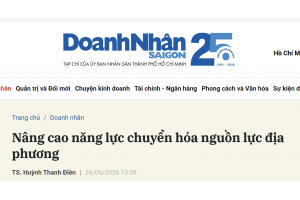 Nâng cao năng lực chuyển hóa nguồn lực địa phương